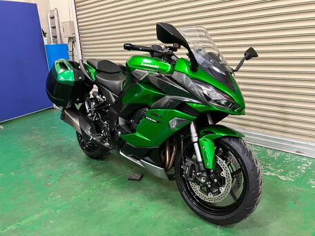 2020 Kawasaki Ninja 1000 SX, зелёный, 950000 рублей, вид 1
