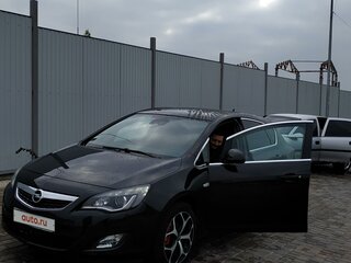 2012 Opel Astra J Рестайлинг, чёрный, 710000 рублей, вид 4