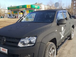 2013 Volkswagen Amarok Double Cab full-time I, чёрный, 2500000 рублей, вид 2