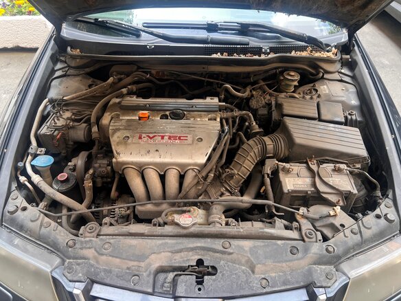 2003 Honda Accord VII, серый, 590000 рублей - вид 9