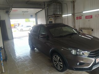 2019 Lada (ВАЗ) Vesta SW Cross I, коричневый, 1200000 рублей, вид 2