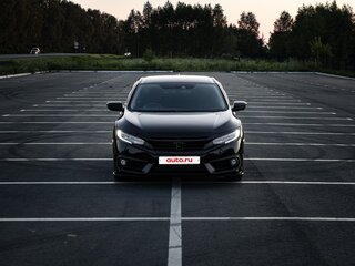 2019 Honda Civic X, чёрный, 1790000 рублей, вид 1