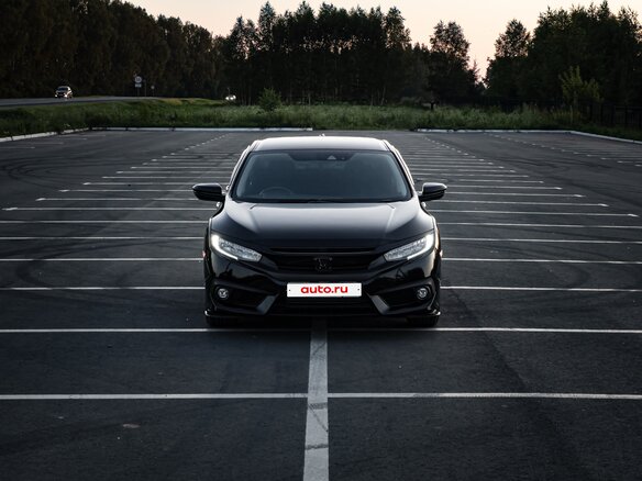 2019 Honda Civic X, чёрный, 1750000 рублей