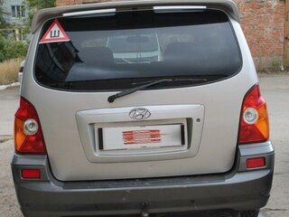 2002 Hyundai Terracan I, серебристый, 560000 рублей, вид 2