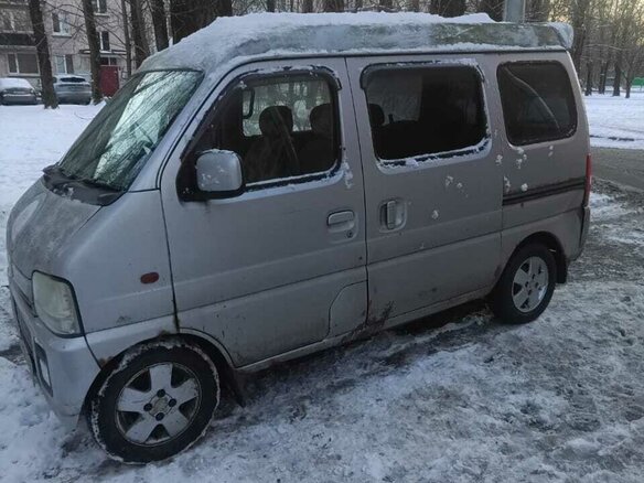 2003 Suzuki Every IV, серебристый, 220000 рублей - вид 6