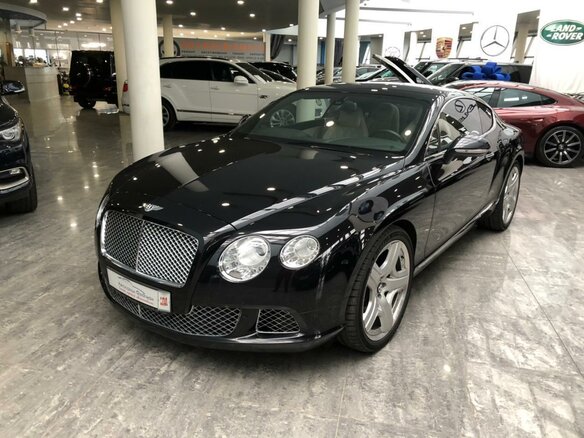 2012 Bentley Continental GT II, чёрный