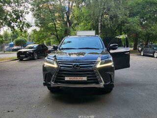 2016 Lexus LX 570 III Рестайлинг 2, чёрный, 7550000 рублей, вид 3