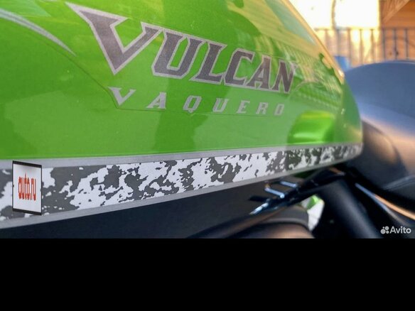 2012 Kawasaki VN1700 Vulcan, зелёный, 960000 рублей - вид 5