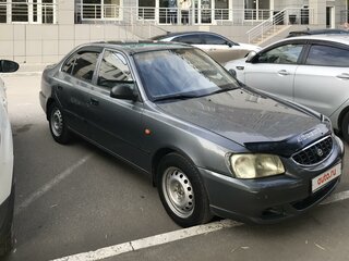2005 Hyundai Accent ТагАЗ II, серый, 430000 рублей, вид 3