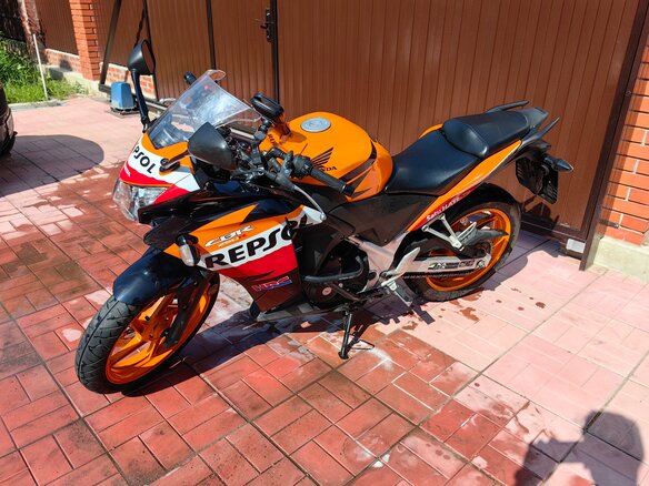 2013 Honda CBR 250R, оранжевый, 280000 рублей - вид 1