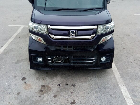 2015 Honda N-BOX I Рестайлинг, фиолетовый, 985000 рублей