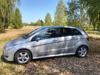 2007 Mercedes-Benz B-Класс 170 I (W245), серебристый, 380000 рублей, вид 2