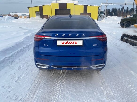 2020 Haval F7x I, синий, 1850000 рублей - вид 1
