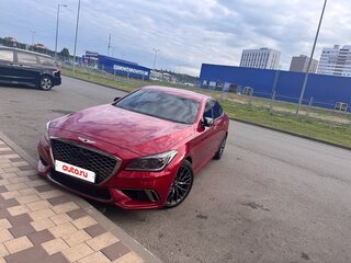 2019 Genesis G80 I, красный, 2900000 рублей, вид 1