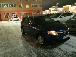 2017 Renault Sandero II, синий, 1100000 рублей, вид 3