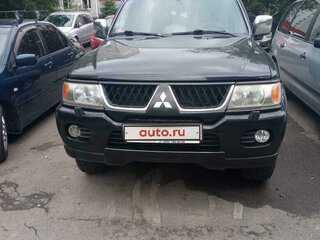 2005 Mitsubishi Pajero Sport I Рестайлинг, чёрный, 840000 рублей, вид 1