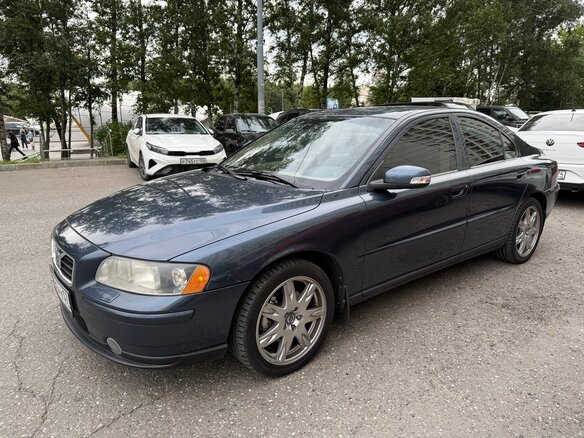 2007 Volvo S60 I Рестайлинг, синий, 730000 рублей - вид 10