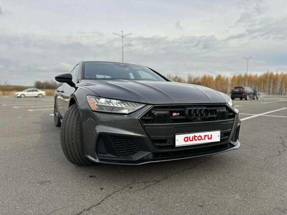 2020 Audi S7 II (4K), серый, 6500000 рублей - вид 3