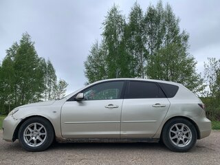2007 Mazda 3 I (BK) Рестайлинг, серый, 300000 рублей, вид 4
