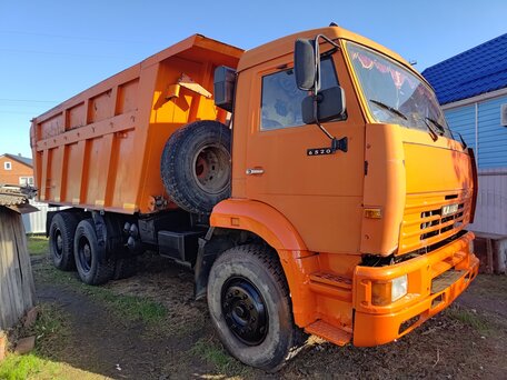 2007 КамАЗ 6520, оранжевый, 950000 рублей, вид 1