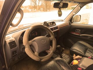 2000 Toyota Land Cruiser Prado 90 Series Рестайлинг, синий, 1565000 рублей, вид 4