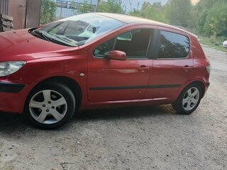 2003 Peugeot 307 I, красный, 550000 рублей, вид 4