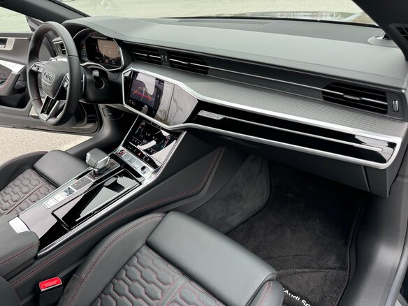 2020 Audi RS 7 II (4K), чёрный, 13400000 рублей - вид 9