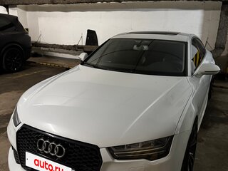 2016 Audi A7 I (4G) Рестайлинг, белый, 3500000 рублей, вид 2