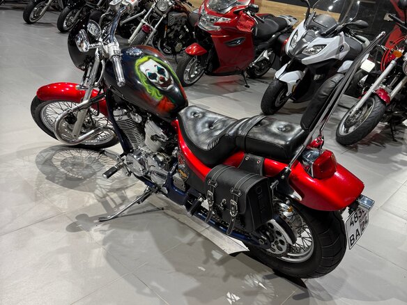 1990 Honda Steed 600, чёрный, 275000 рублей - вид 12