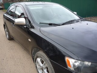 2007 Mitsubishi Lancer X, чёрный, 440000 рублей, вид 2
