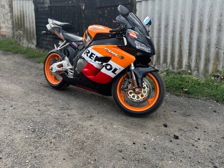 2005 Honda CBR 1000 RR/RA Fireblade, синий, 750000 рублей, вид 1