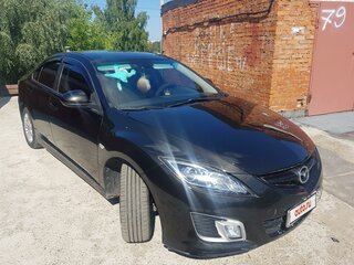 2008 Mazda 6 II (GH), чёрный, 920000 рублей, вид 3