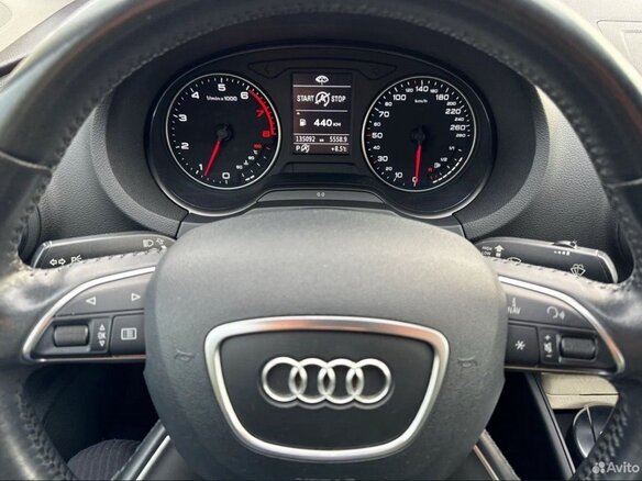 2014 Audi A3 III (8V), чёрный, 1300000 рублей - вид 6