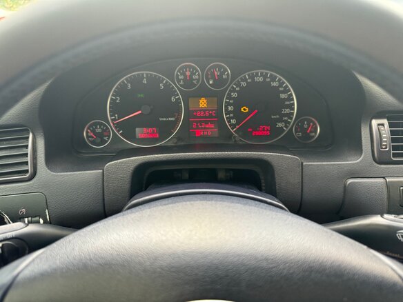2002 Audi A6 II (C5) Рестайлинг, синий, 550000 рублей - вид 8