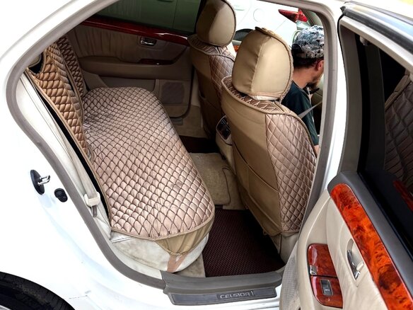 2001 Toyota Celsior III (F30), белый, 500000 рублей - вид 10