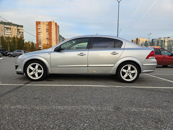 2008 Opel Astra H Рестайлинг, серебристый, 450000 рублей - вид 7