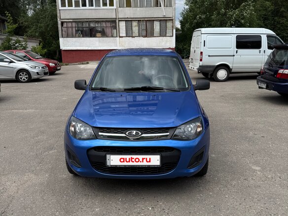 2017 Lada (ВАЗ) Kalina II, синий, 530000 рублей - вид 1