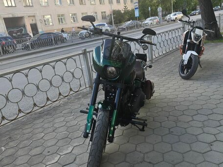 2020 Harley-Davidson Low Rider, зелёный, 1980000 рублей, вид 4