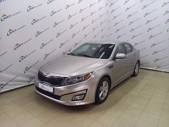 2014 Kia Optima III Рестайлинг, серый - вид 2