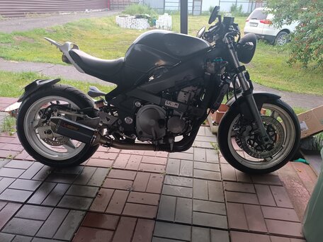 2004 Kawasaki ZZR 400, чёрный, 260000 рублей, вид 1