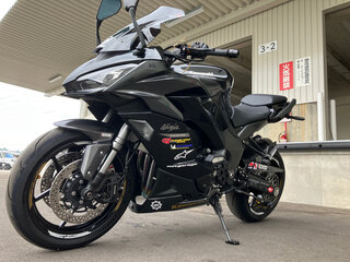 2021 Kawasaki Ninja 1000 SX, чёрный, 1100000 рублей, вид 5