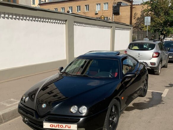 1995 Alfa Romeo GTV, чёрный - вид 2