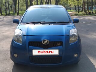 2006 Toyota Vitz II (XP90), синий, 650000 рублей, вид 2