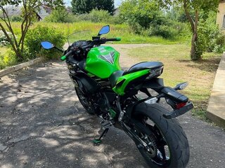 2019 Kawasaki Ninja 650, зелёный, 750000 рублей, вид 3