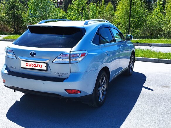 2010 Lexus RX 450h III, голубой, 2500000 рублей - вид 16