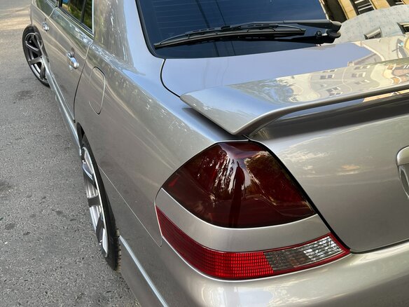 2001 Toyota Mark II IX (X110), серый, 2600000 рублей - вид 8
