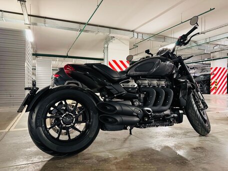 2026 Triumph Rocket 3, чёрный, 3390000 рублей, вид 5
