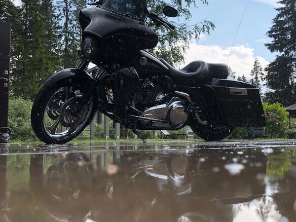 2007 Harley-Davidson Electra Glide, чёрный, 800000 рублей - вид 8