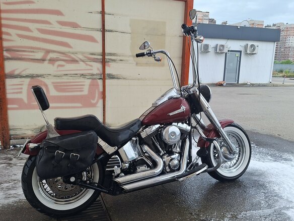 2001 Harley-Davidson Heritage, красный, 815000 рублей - вид 3