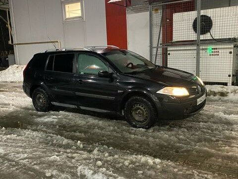 2008 Renault Megane II Рестайлинг, чёрный, 500000 рублей - вид 8